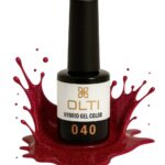 Lakier Hybrydowy - Kolor 040 Glitter Red