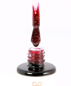 Lakier Hybrydowy - Kolor 091 Frosted Cranberry - obrazek 4