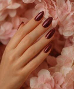 Lakier Hybrydowy - Kolor 090 Ruby Sparkle - obrazek 5