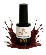 Lakier Hybrydowy - Kolor 091 Frosted Cranberry