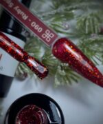 Lakier Hybrydowy - Kolor 090 Ruby Sparkle - obrazek 2
