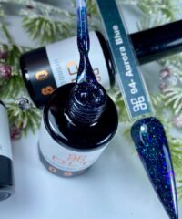 Lakier Hybrydowy - Kolor 094 Aurora Blue - obrazek 2