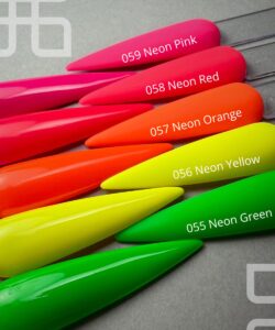 Lakier Hybrydowy - Kolor 057 Neon Orange - obrazek 2
