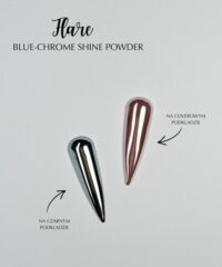 5 FLARE — Blue-Chrome Shine Powder - obrazek 3