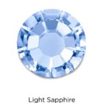 Swarovski Light Sapphire mix 150 szt
