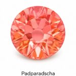 Swarovski Padparadscha mix 150 szt